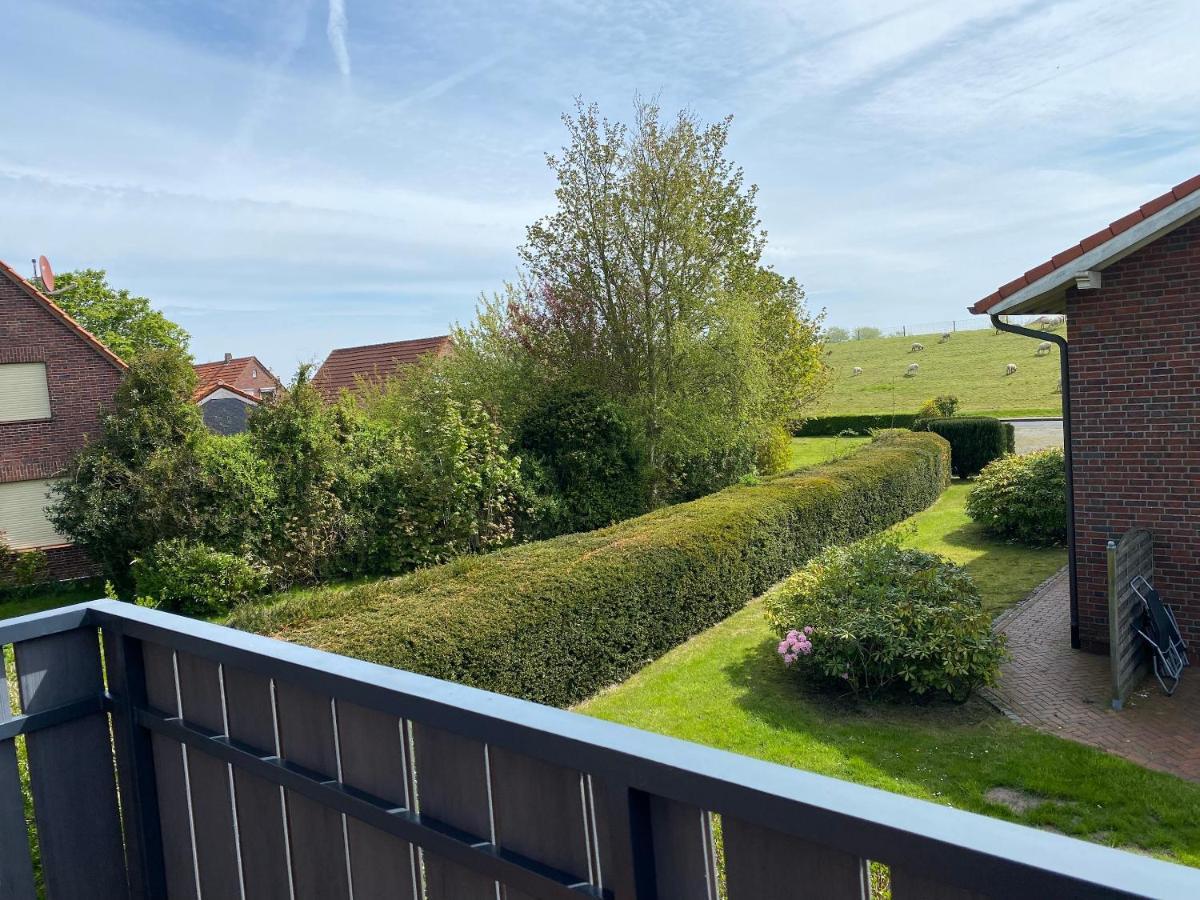 Ferienwohnung Deichblick - Haus Seeschwalbe Шиллиг Экстерьер фото