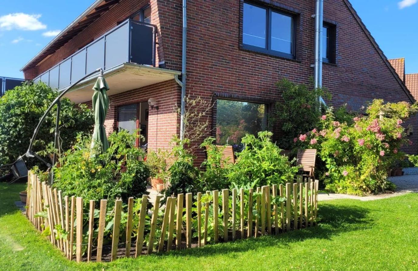 Ferienwohnung Deichblick - Haus Seeschwalbe Шиллиг Экстерьер фото